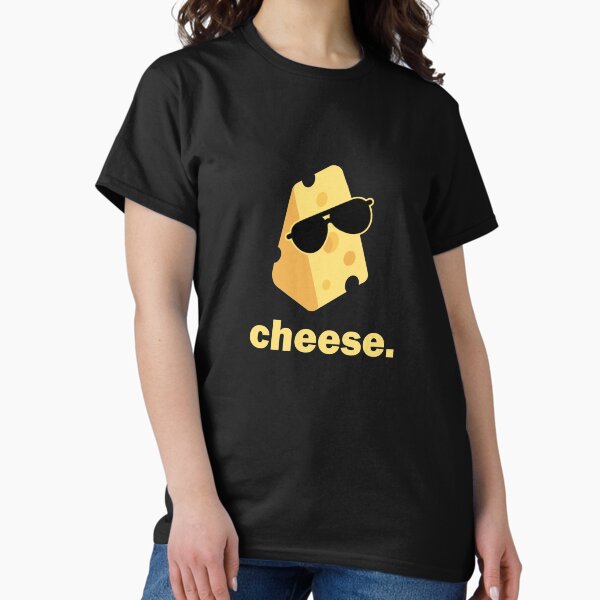 Item preview, Cheese Lovers Sunglasses T-Shirt - Cheddar Mozzarella Pizza designed and sold by Essetino.