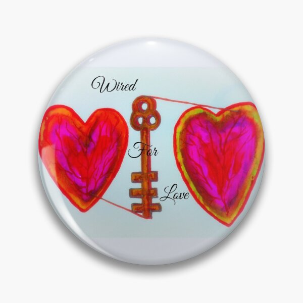 Item preview, Wired for Love designed and sold by MoreGoodArt.