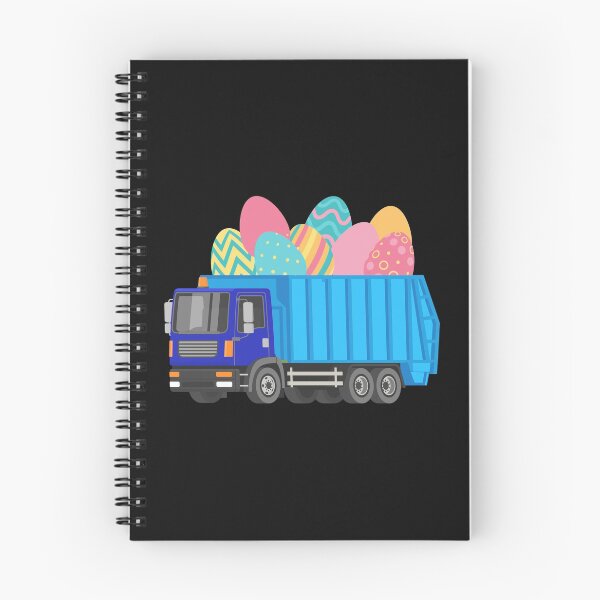 Item preview, Easter Garbage Truck designed and sold by EstelleStar.