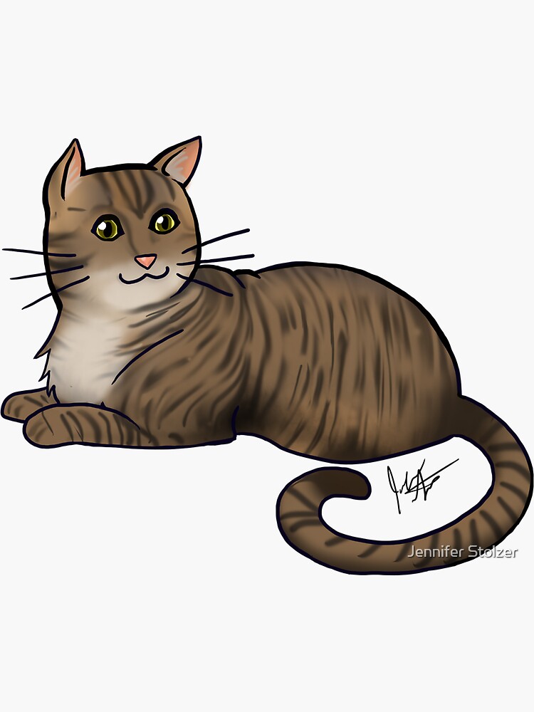 Brown Tabby Cat by jameson9101322