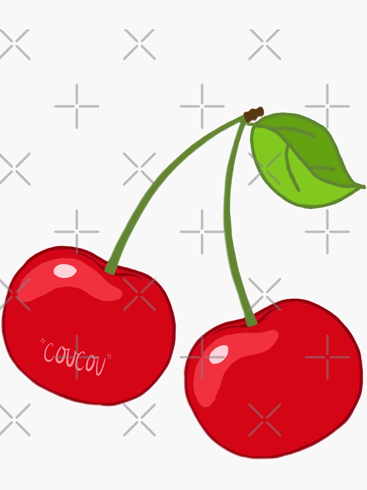 Cereza Coucou Con Hoja de PandaBearPie