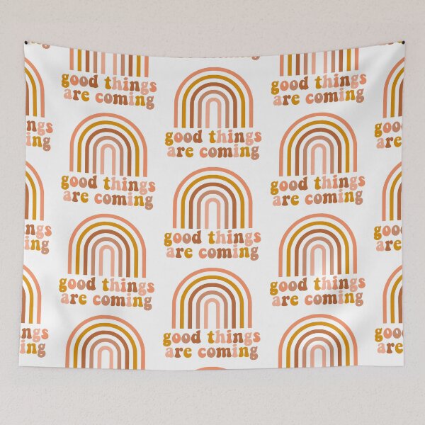 Item preview, good things are coming rainbow  designed and sold by KendallFelps.