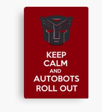 Autobots Canvas Print