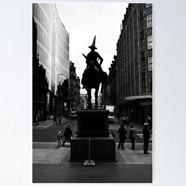Item preview, Glasgow Duke of Wellington Equestrian Statue Scotland outside the Gallery of Modern Art designed and sold by Ian Mooney.