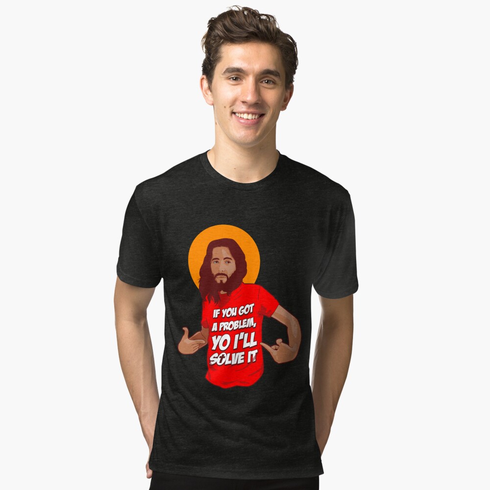 Funny Jesus Humor Meme Yo Ill Solve It Sticker For Sale By Essetino