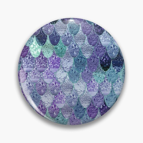 Item preview, SUMMER MERMAID PURPLE MINT GOLD by Monika Strigel designed and sold by SunlightStudios.