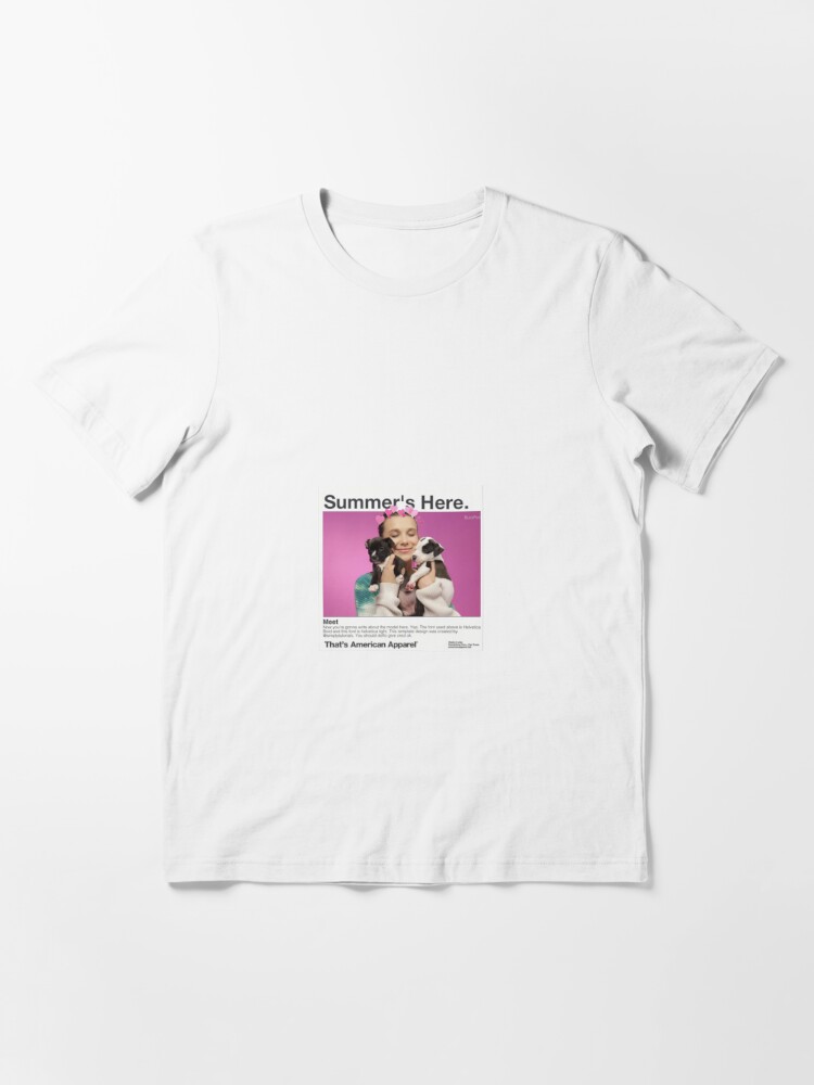 Millie Bobby Brown Instagram photo Essential T-Shirt for Sale by