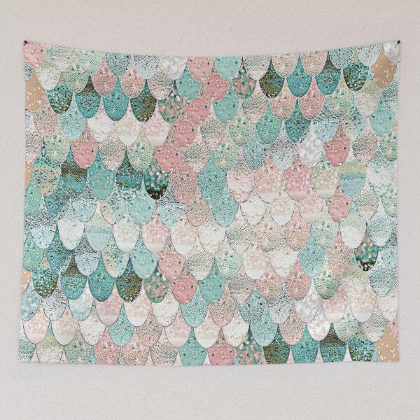 Item preview, SUMMER MERMAID MIDCENTURY by Monika Strigel designed and sold by SunlightStudios.
