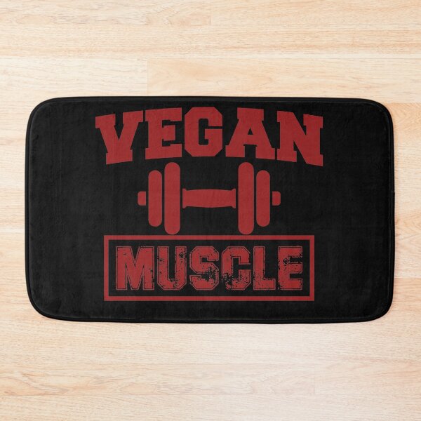 Item preview, VEGAN MUSCLE T-Shirt funny saying Humor Slim Fit T-Shirt designed and sold by sfyn-na.