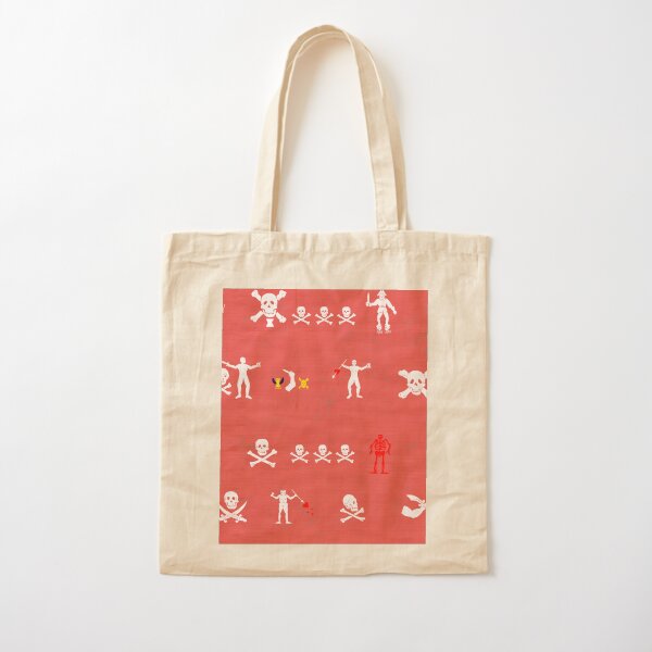 Under the Red Flag Cotton Tote Bag