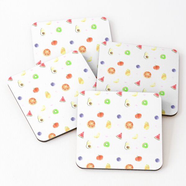 Item preview, Watercolor Fruit Pattern designed and sold by drawingwithmeek.