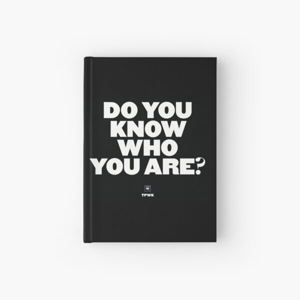 ¿Sabes quién eres? Cuaderno de tapa dura
