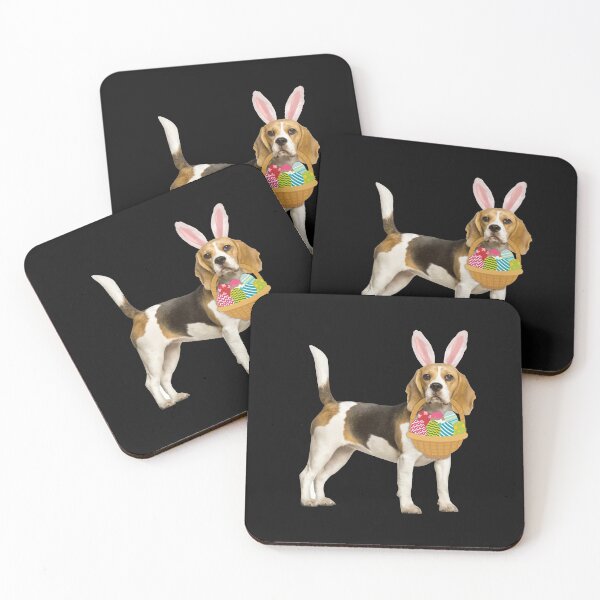 Item preview, Easter Beagle Dog with Bunny Ears designed and sold by EstelleStar.
