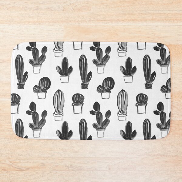 Item preview, Monochrome Cacti designed and sold by Kari Nichols.