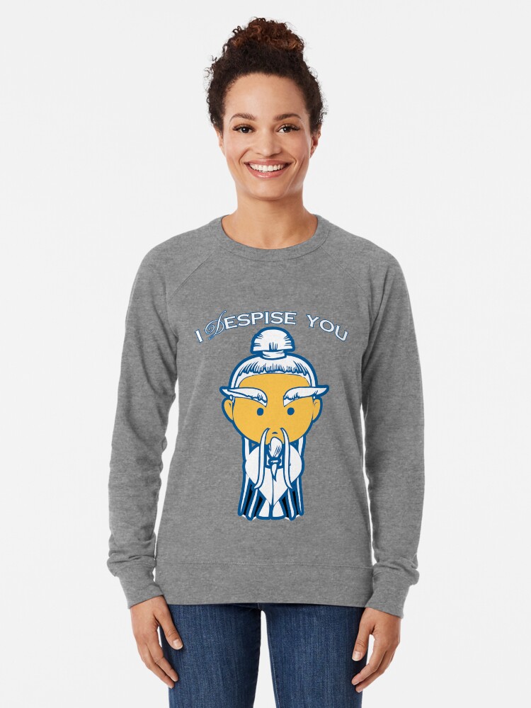 Kill Bill Pai Mei I Despise You Gordon Liu Lightweight Sweatshirt By Bammydfbb Redbubble