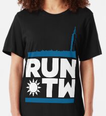 RUN TAIWAN 台灣 (Light Version) Slim Fit T-Shirt
