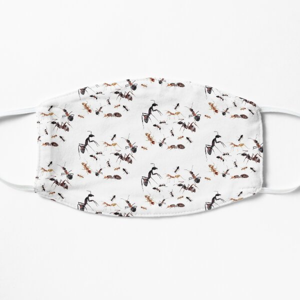 A Medley of Ants Flat Mask
