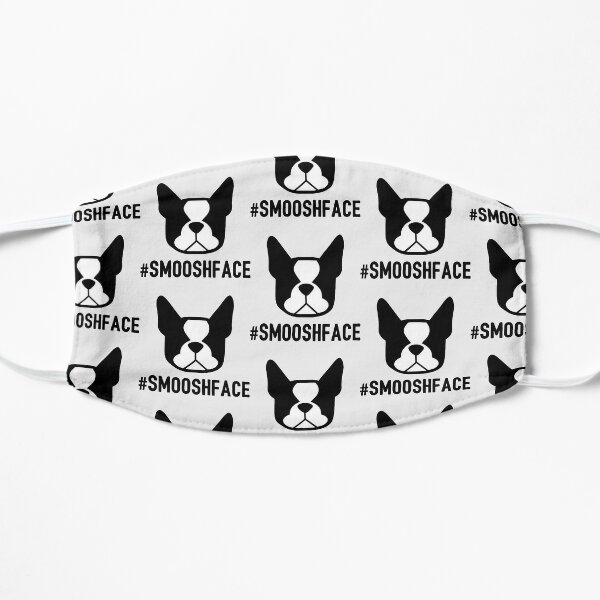 Download Boston Terrier Face Masks Redbubble PSD Mockup Templates