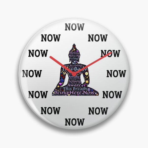 Now O'Clock Pin