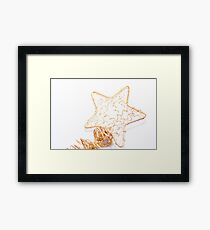A tree's star Framed Print