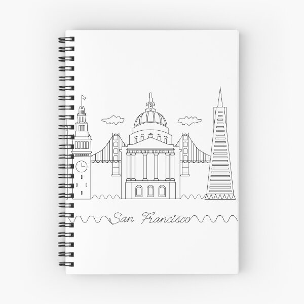 Item preview, San Francisco Lineart designed and sold by mirmariya.