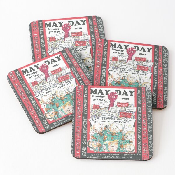 Item preview, Victorian May Day Poster 2020 designed and sold by Gary Shaw.