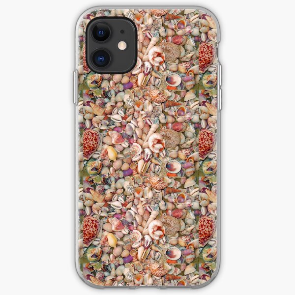 A Rainbow of Shells iPhone Soft Case