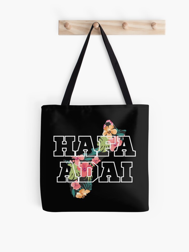 Hafa Adai Guam Floral Tote Bag For Sale By Personalitee Redbubble