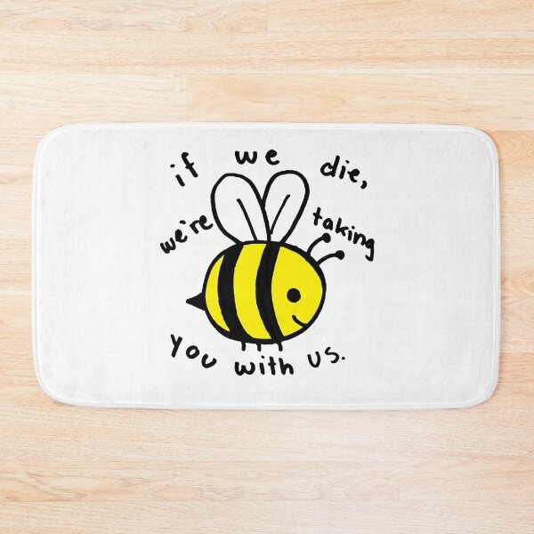 Item preview, Bee Threatened designed and sold by activespaceship.