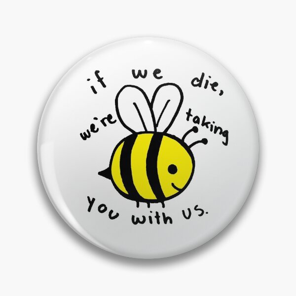Item preview, Bee Threatened designed and sold by activespaceship.
