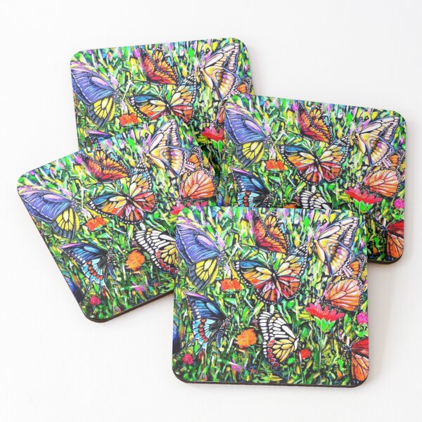 Item preview, Butterflies in the garden designed and sold by WizkidDiZines.