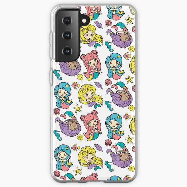 Mermaids Pattern Samsung Galaxy Soft Case