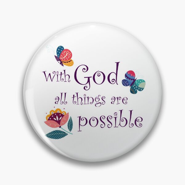 Item preview, Con Dios, todas las cosas son posibles | Arte de las Escrituras designed and sold by PraiseQuotes.