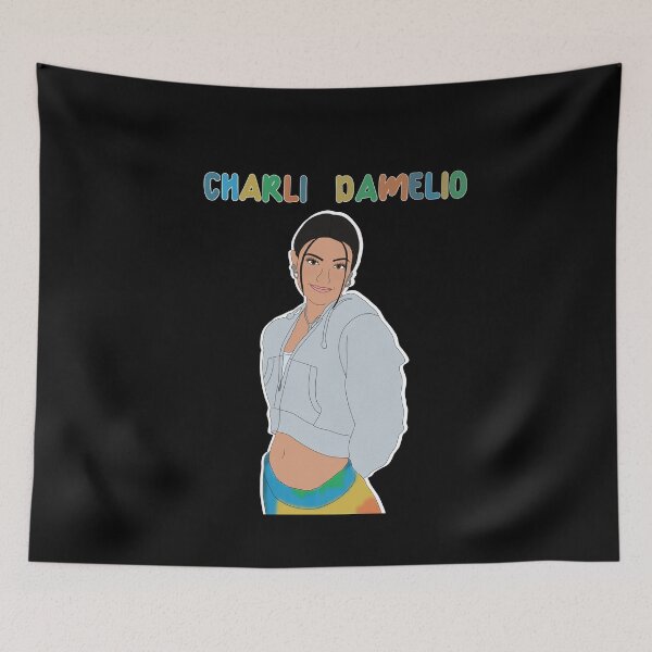 Aperçu de l'œuvre Charli Damelio créée et vendue par tylerfeaster.