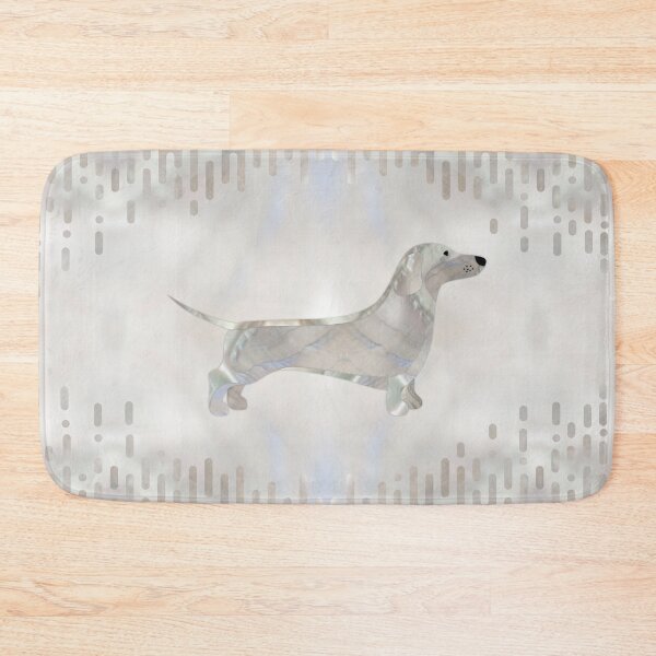 Item preview, Dachshund dog  - Doxie pearl silhouette designed and sold by k9printart.