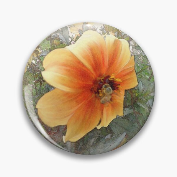 Artikelvorschau, Bumble Bee Flower Aquarell entworfen und verkauft von LuxPNSilva.