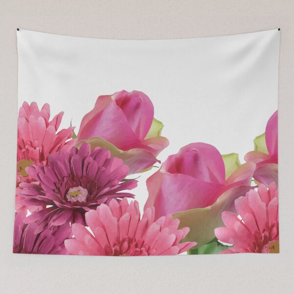 Item preview, Pink Roses and Gerbera  designed and sold by Move-Art.