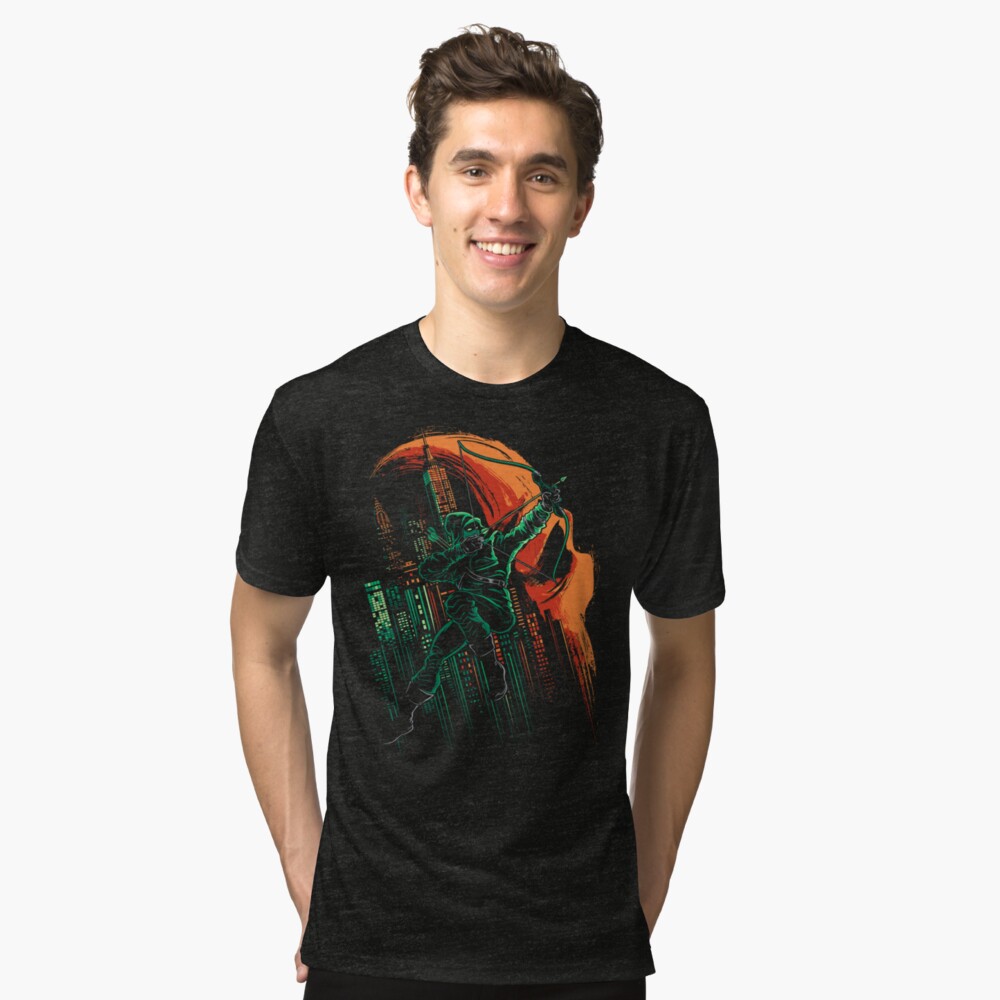 Green Vigilance Tri-blend T-Shirt