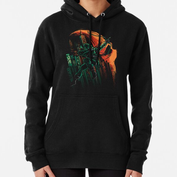 Green Vigilance Pullover Hoodie