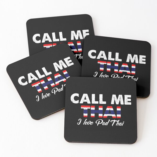 Item preview, Call Me Thai I Love Pad Thai   Distressed Foodie Favorite Food Vintage Gift Idea designed and sold by Orange Pieces.