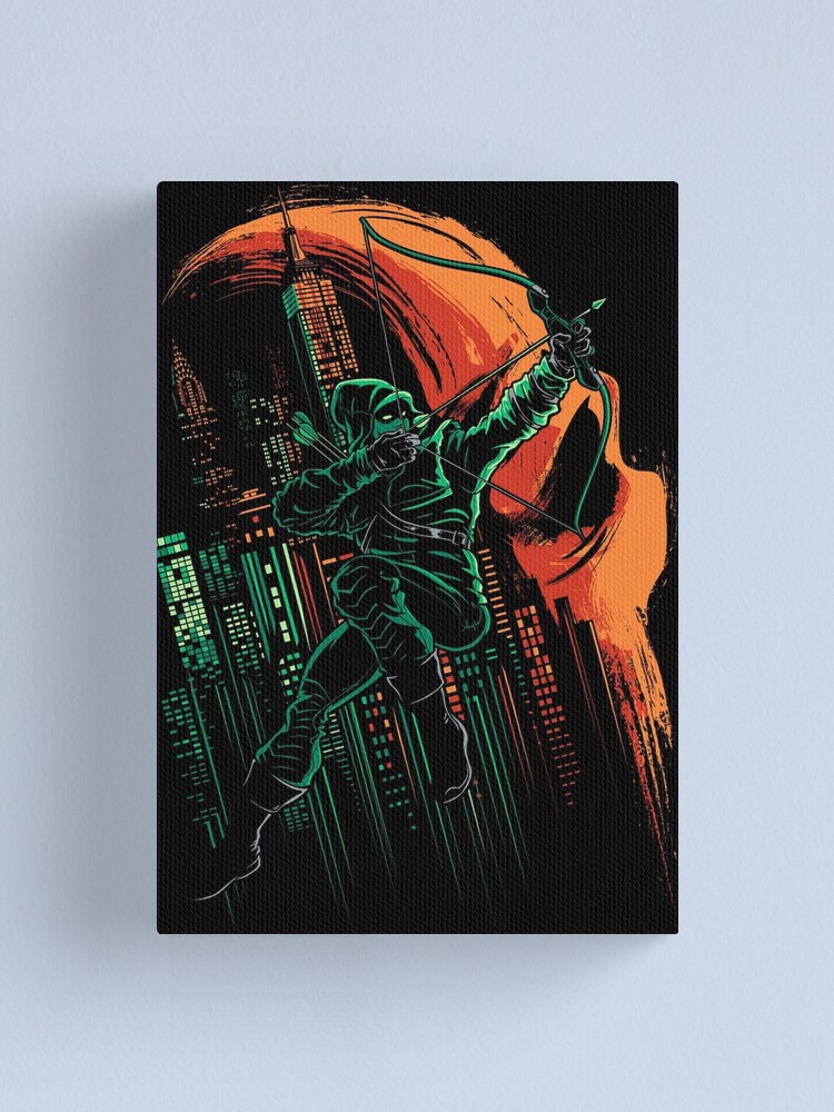 Alternate view of Green Vigilance Canvas Print