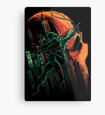Green Vigilance Metal Print
