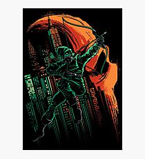 Green Vigilance Photographic Print