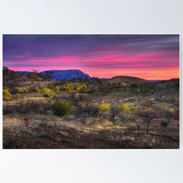 Item preview, Sunset in the Flinders ranges designed and sold by Peter Hammer.