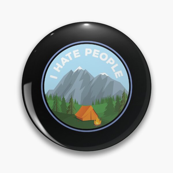 Item preview, Tent Camping - I Hate People designed and sold by EstelleStar.