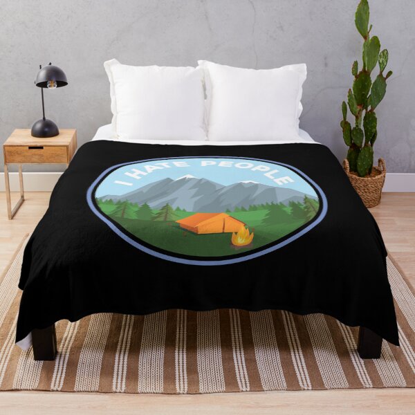 Item preview, Tent Camping - I Hate People designed and sold by EstelleStar.