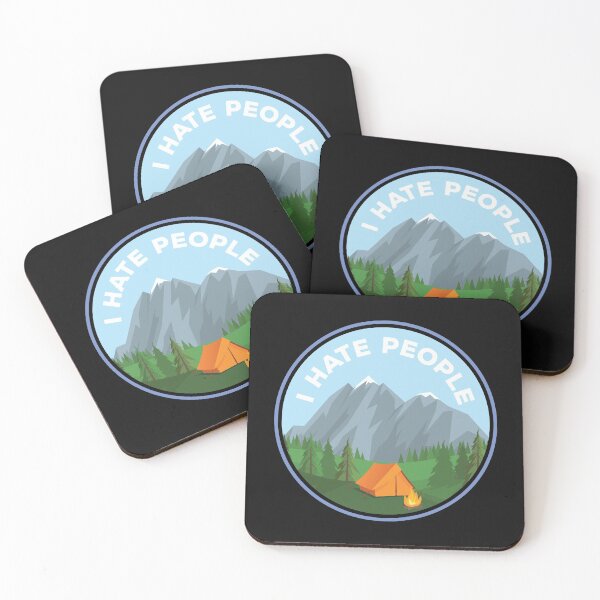 Item preview, Tent Camping - I Hate People designed and sold by EstelleStar.