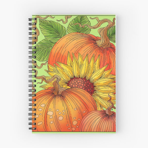 Item preview, Pumpkin and Sunflower designed and sold by Rusembell.