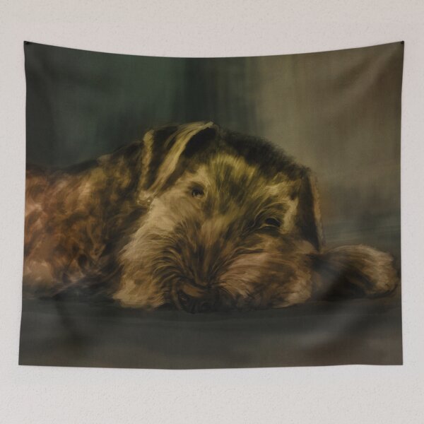 Item preview, Airedale Terrier Mixed Media designed and sold by k9printart.