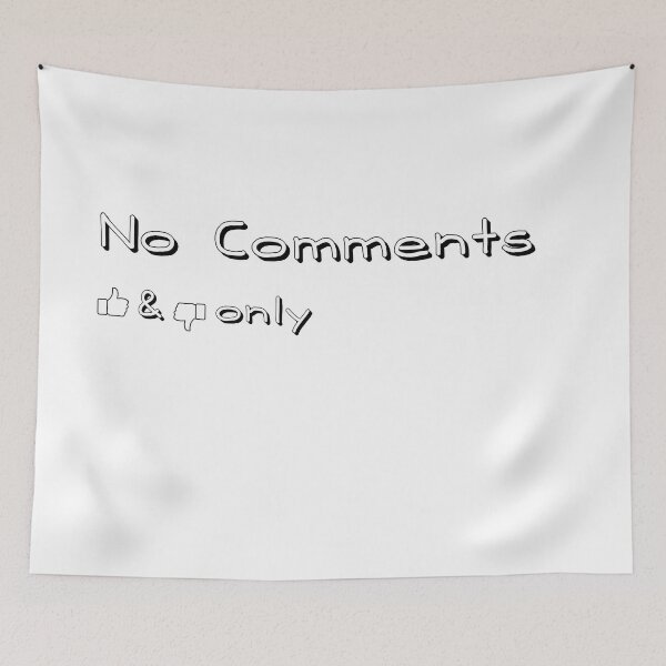 Item preview, No Comments designed and sold by serenity2020.